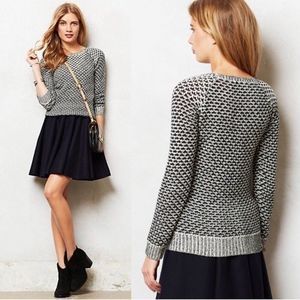 Anthropologie Sparrow Plaited Knit Pullover Sz S
